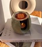 The Sage Green Wax Melt Burner