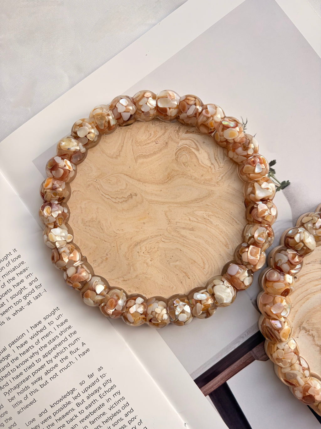 The Mother Of Pearl Trinket | Candle Plate