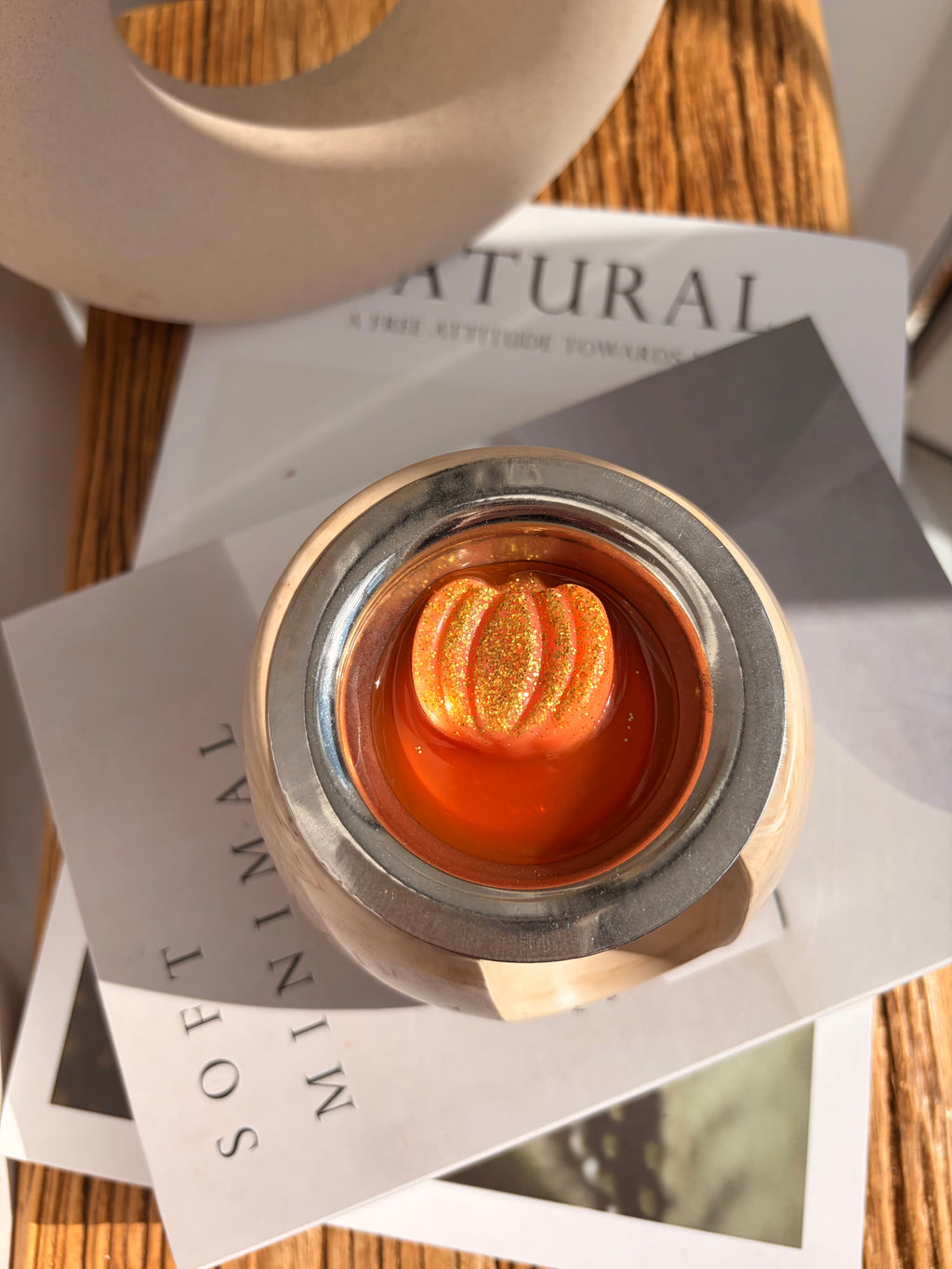The Subtle Marble Wax Burner