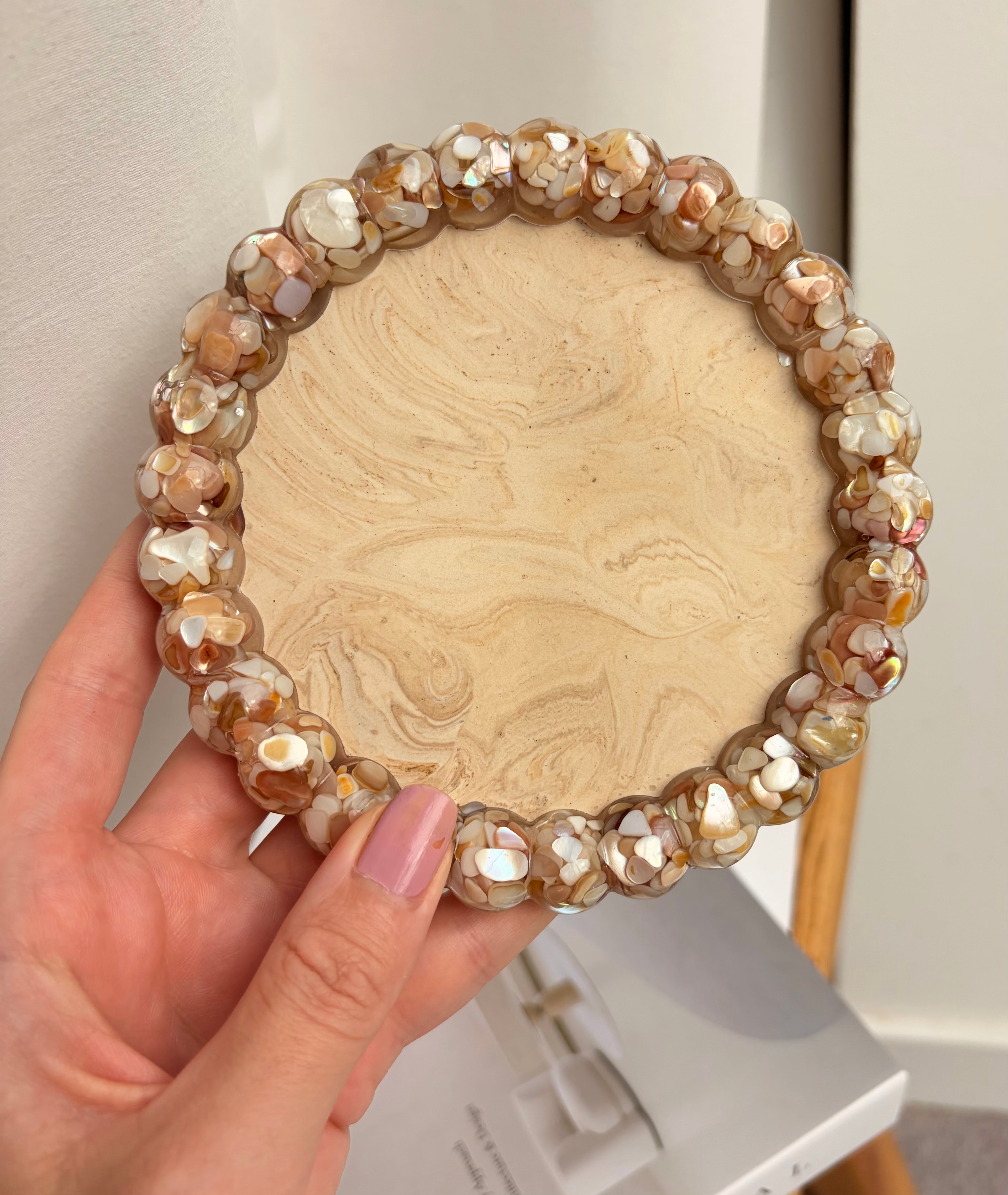 The Mother Of Pearl Trinket | Candle Plate