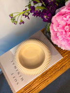 The Ribbed Decorative Bowl
