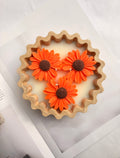 Oversized Three Wick Sunflower Candle