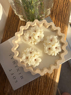 The Three Wick Flower Candle