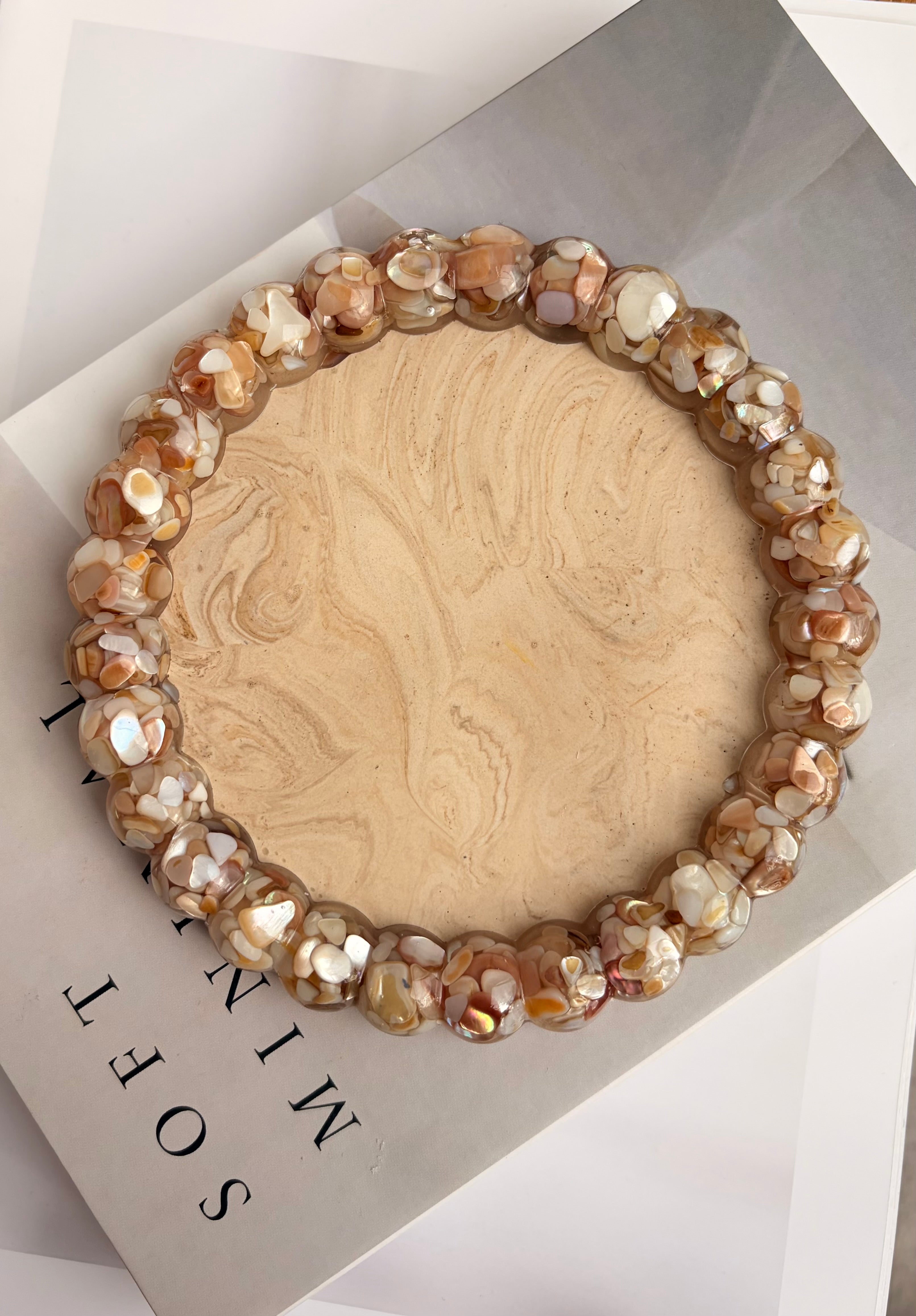 The Mother Of Pearl Trinket | Candle Plate