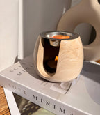 The Subtle Marble Wax Burner