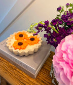 Oversized Three Wick Sunflower Candle