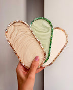 Mother Of Pearl Pebble Tray