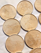 Zodiac Constellation Coaster / candle holder