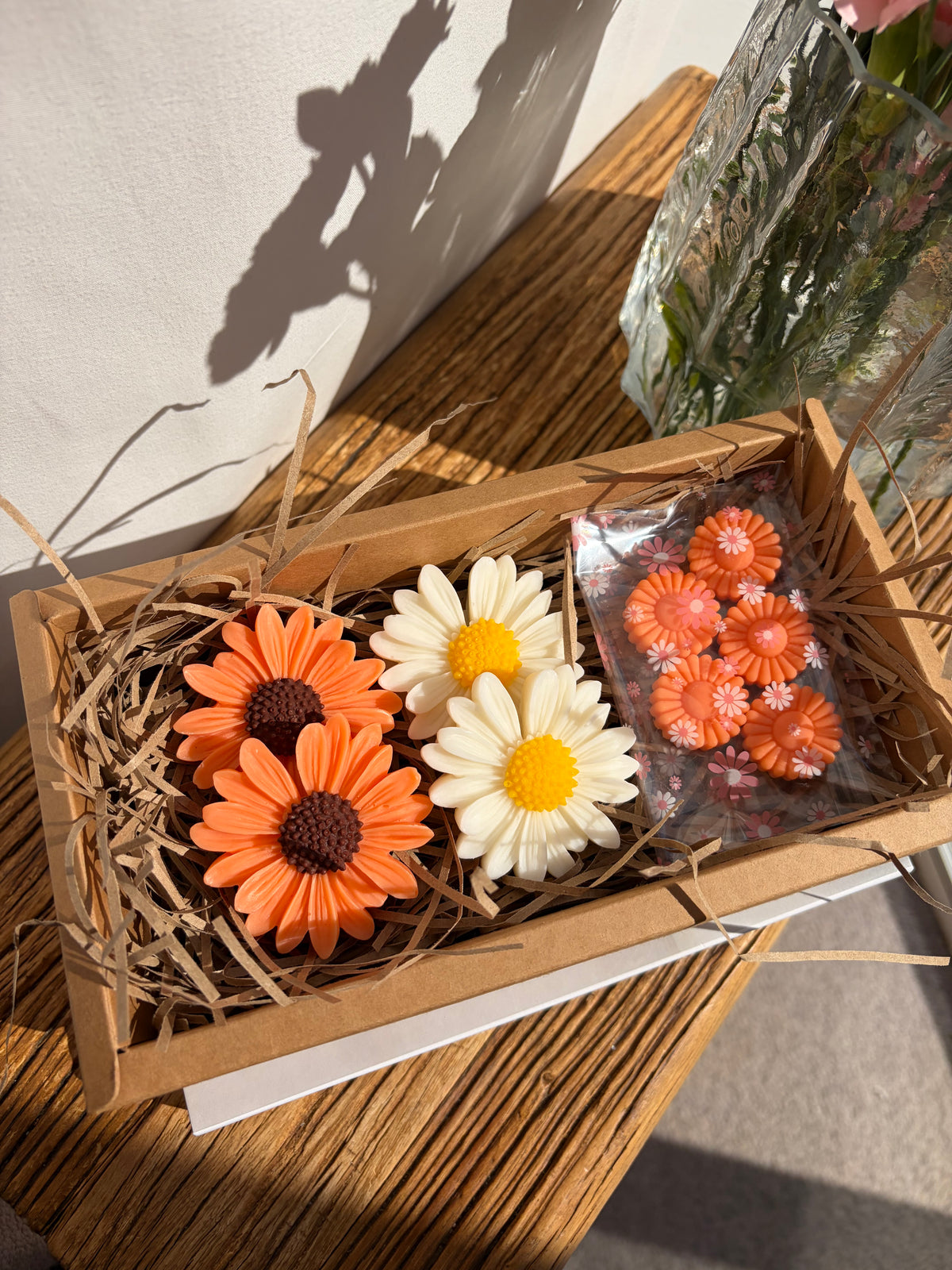 Handmade Flower Wax Melt Gift Set