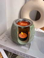 The Sage Green Wax Melt Burner