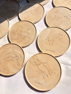 Zodiac Constellation Coaster / candle holder