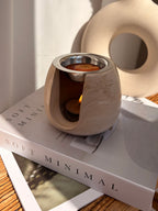 The Subtle Marble Wax Burner