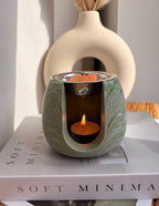 The Sage Green Wax Melt Burner