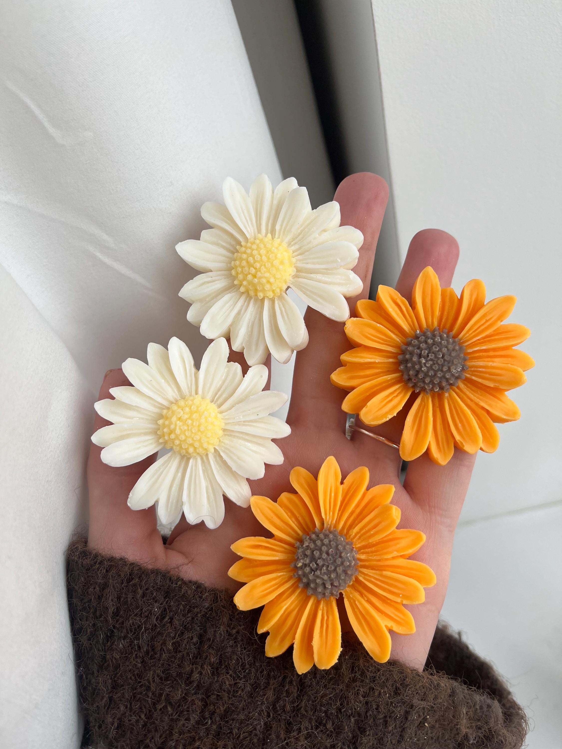 Set of 4 Sunflower - Daisy wax melts