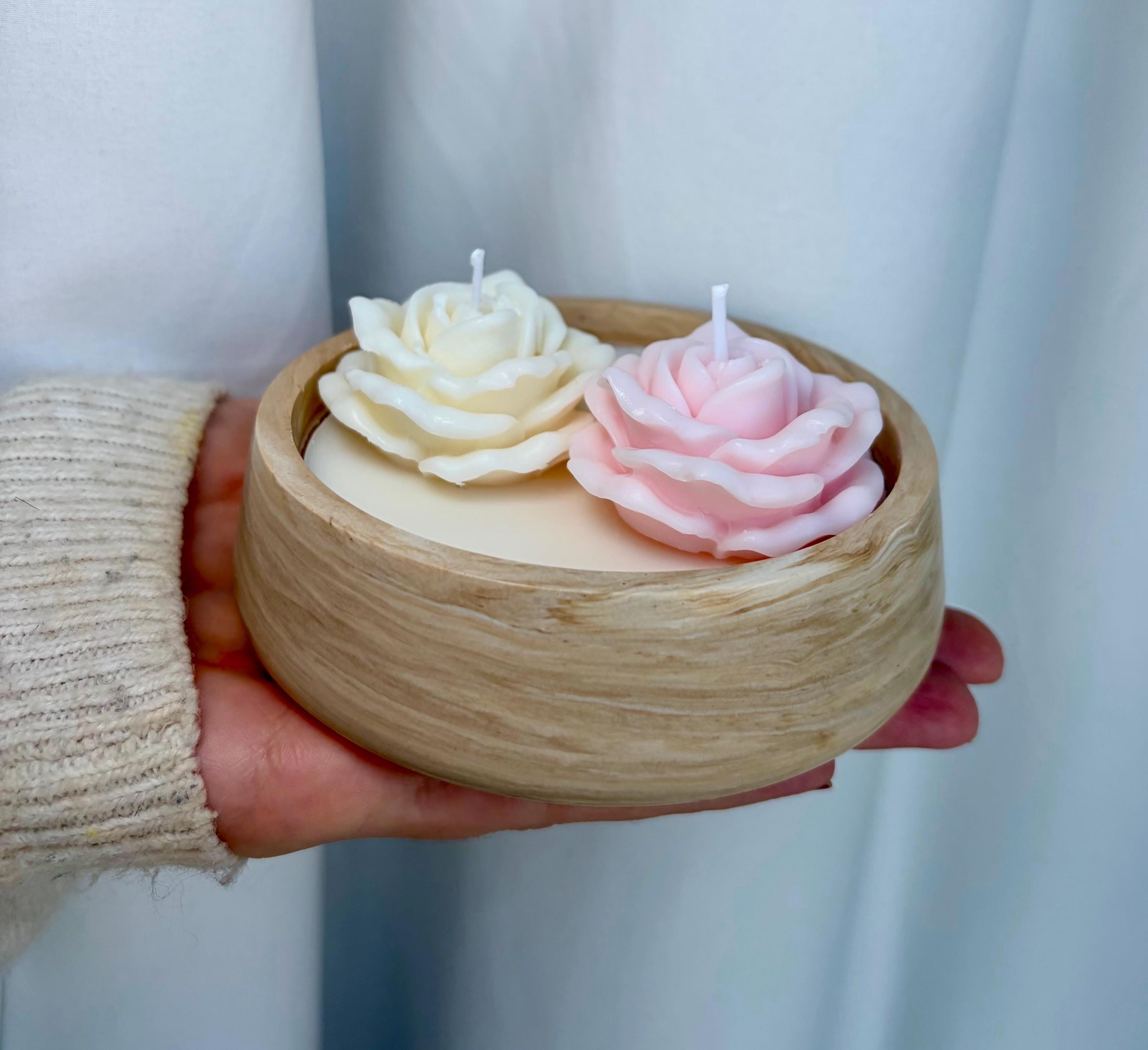 The Rose Duo Candle