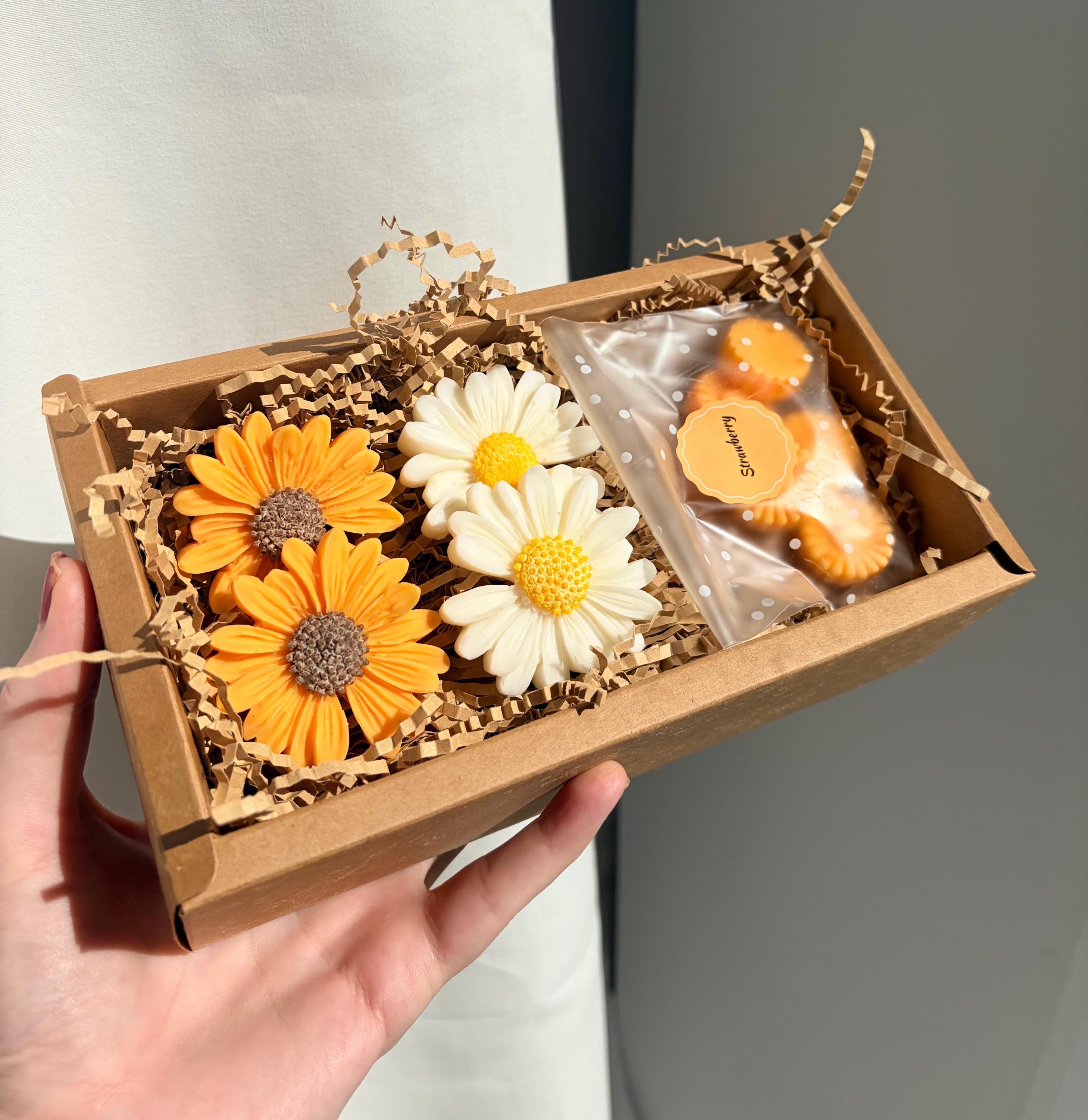 Handmade Flower Wax Melt Gift Set