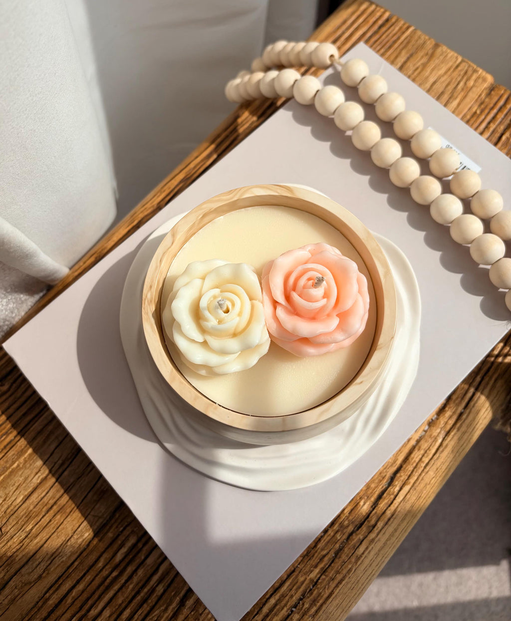 The Rose Duo Candle