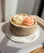 The Rose Duo Candle