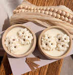 The Double Flower Two Wick Candle