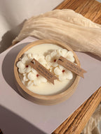 The Double Flower Two Wick Candle