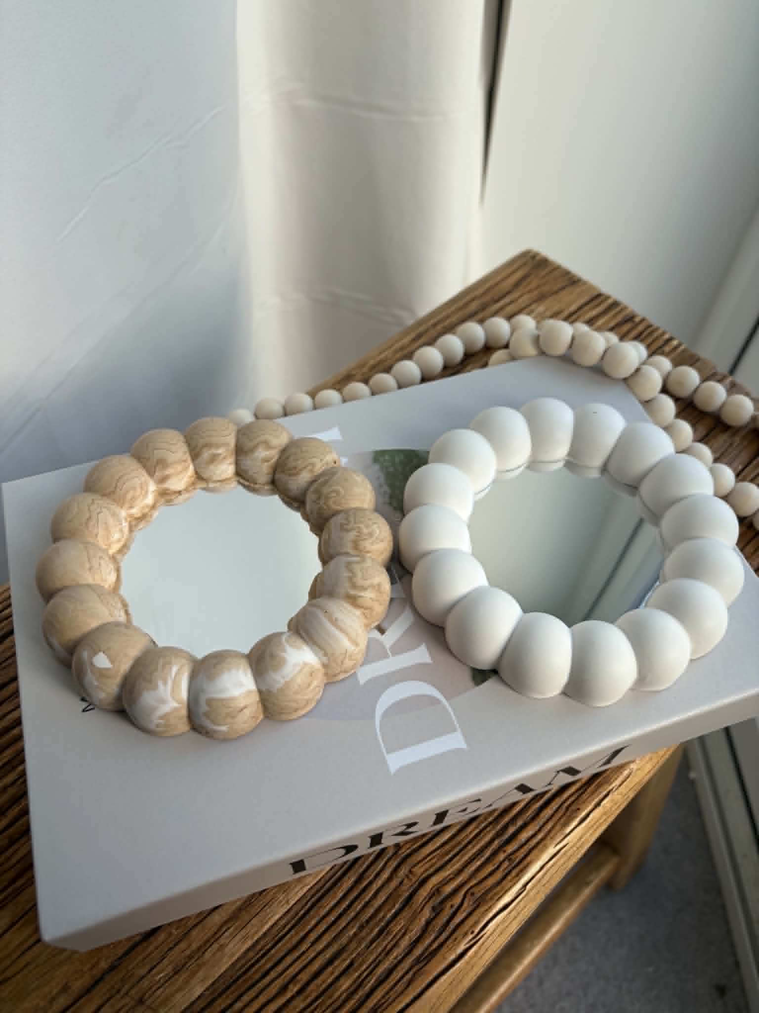 The Bubble Mirror Candle Holder