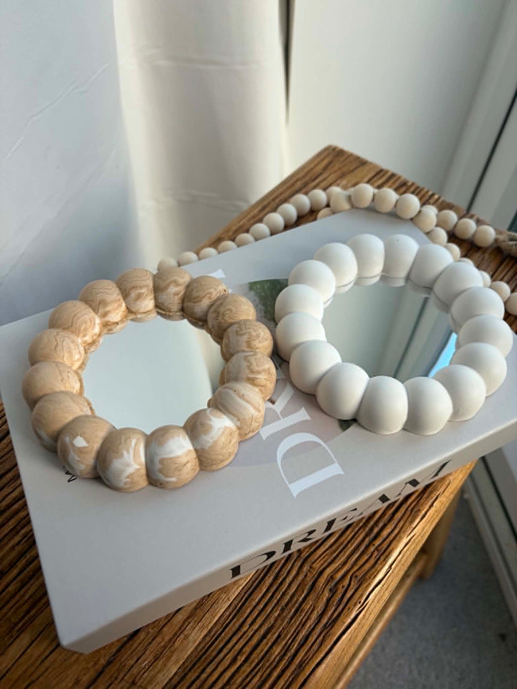 The Bubble Mirror Candle Holder